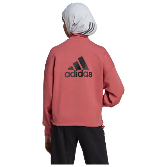 Adidas Γυναικείο φούτερ Future Icons Badge Of Sport Quarter-Zip Sweatshirt